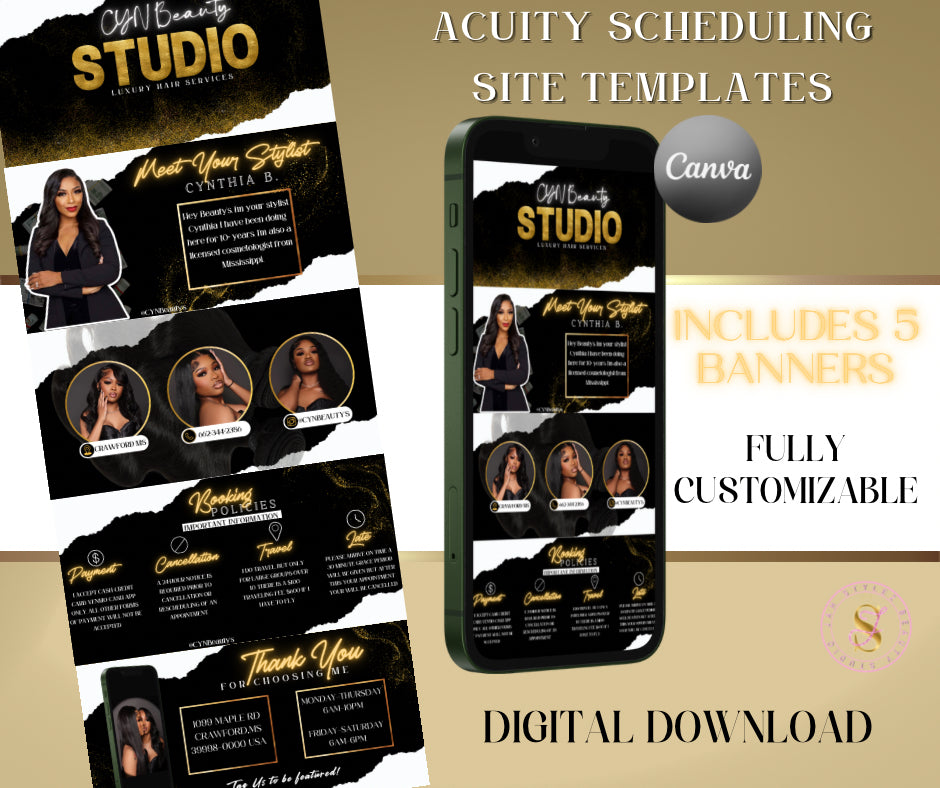 Simple Acuity Website