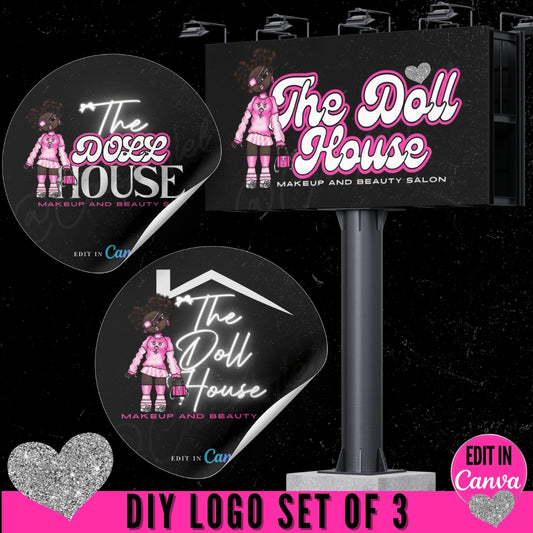 THE DOLL HOUSE CHARACTER LOGO