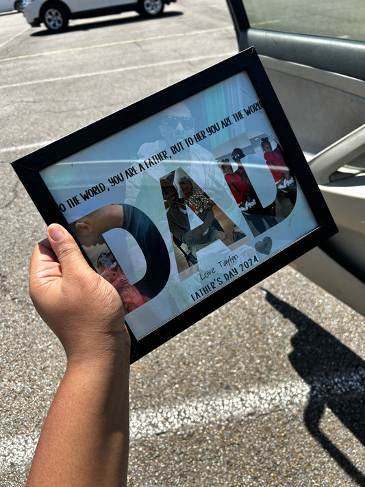 DAD Picture Frame Gift