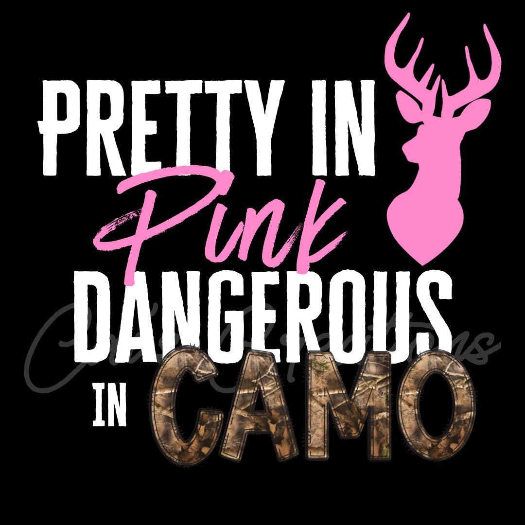 Pretty in Pink Camo Sweatshirt