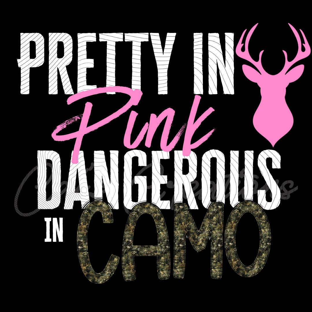 Pretty in Pink Camo Sweatshirt